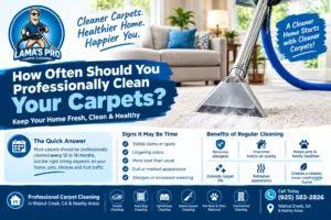 How Often Should You Professionally Clean Your Carpets