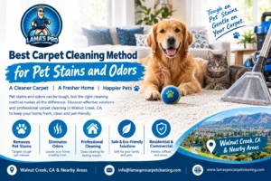 Best Carpet Cleaning Method for Pet Stains and Odors