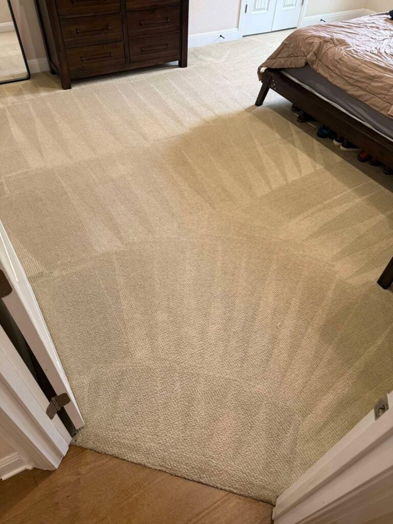 Bedroom carpet cleaning in Walnut Creek, CA